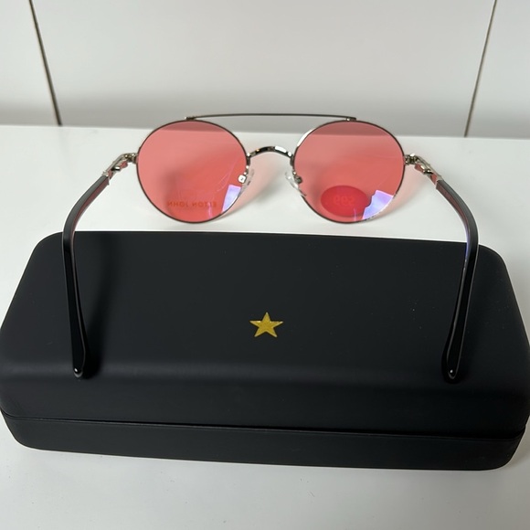 Elton John Pink Lens Sunglasses - Picture 5 of 7